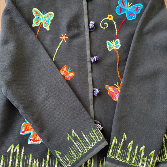 Vintage Draper’s Damons Puffin Island Butterfly Jacket Size MP Rare Collectible - Picture 6 of 11